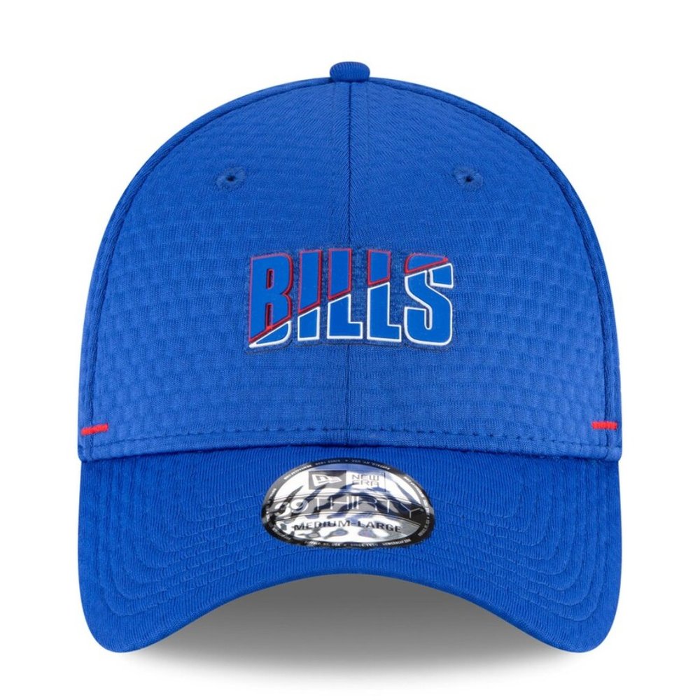 Nwt New Era Buffalo Bills Summer Tech 39thirty Loose Fit Hat Cap Josh Allen NFL - Picture 1 of 7